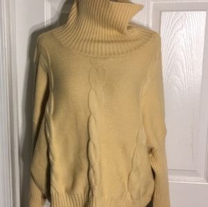 Emory Park Ribbed Cable Knit Sweater XL